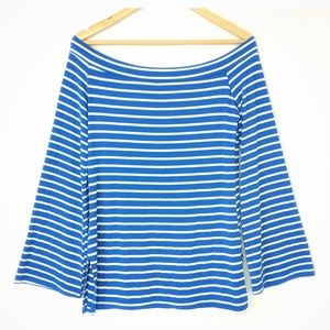 ZJCT Women's Off Shoulder Long Sleeve Shirt size L